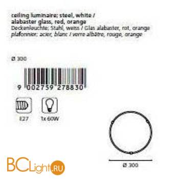 Потолочный светильник Eglo Samoa 27883 - Схема