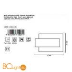 Настенный светильник Eglo Sania1 91229 - Схема