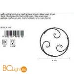 Настенно-потолочный светильник Eglo Scarleth 90571 - Схема