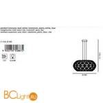 Подвесной светильник Eglo Silvestro1 92887 - Схема