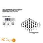 Потолочный светильник Eglo Soraya 89779 - Схема