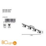 Спот (точечный светильник) Eglo Tabbio 92528 - Схема