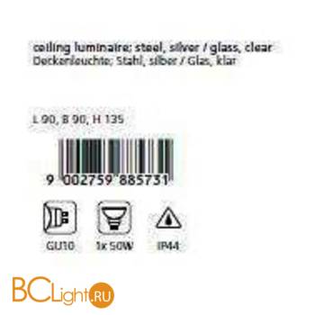 Уличный потолочный светильник Eglo Tabo1 88573 - Схема