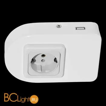 Накладная розетка с USB зарядкой Eglo Taxano 94663