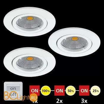 Встраиваемый спот (точечный светильник) Eglo Tedo 1 95357
