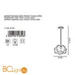 Подвесной светильник Eglo Terrata 91895 - Схема