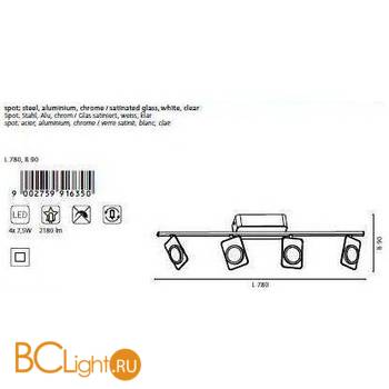 Спот (точечный светильник) Eglo Tinnari 91635 - Схема