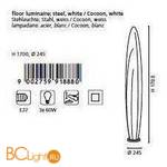 Торшер Eglo Tozza 91888 - Схема