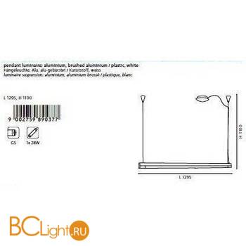Подвесной светильник Eglo Tramp 89037 - Схема