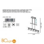 Подвесной светильник Eglo Tufara 92227 - Схема