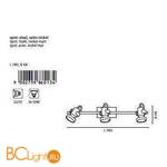 Спот (точечный светильник) Eglo Tukon 86013 - Схема