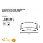 Потолочный светильник Eglo Varano 91254 - Схема