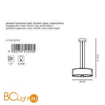 Подвесной светильник Eglo Varano 91255 - Схема