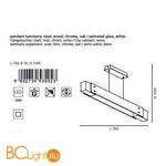 Подвесной светильник Eglo Vilar 93052 - Схема