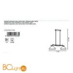 Люстра Eglo Vinovo 91433 - Схема