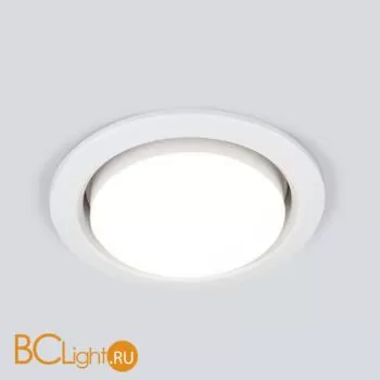 Встраиваемый светильник Elektrostandard 1035 GX53 WH белый a032501