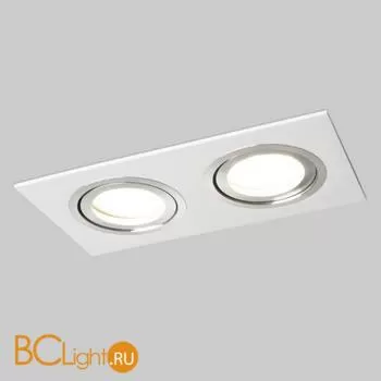 Встраиваемый светильник Elektrostandard 1051/2 WH белый a035244