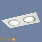 Встраиваемый светильник Elektrostandard 1051/2 WH белый a035244 - Фото 0