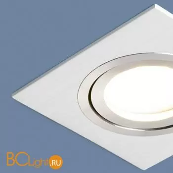 Встраиваемый светильник Elektrostandard 1051/1 WH белый a035243 - Фото 2