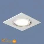 Встраиваемый светильник Elektrostandard 1051/1 WH белый a035243 - Фото 0