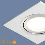 Встраиваемый светильник Elektrostandard 1051/1 WH белый a035243 - Фото 2