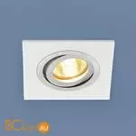 Встраиваемый светильник Elektrostandard 1051/1 WH белый a035243 - Фото 3