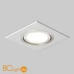 Встраиваемый светильник Elektrostandard 1051/1 WH белый a035243