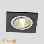 Встраиваемый светильник Elektrostandard 1051/1 BK черный a035241