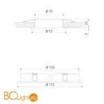 Встраиваемый светильник Elektrostandard 1061 a036418 - Фото 0
