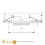 Встраиваемый светильник Elektrostandard 1071 GX53 a043162 - Фото 1