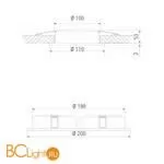 Встраиваемый светильник Elektrostandard 1071 a036504 - Фото 0