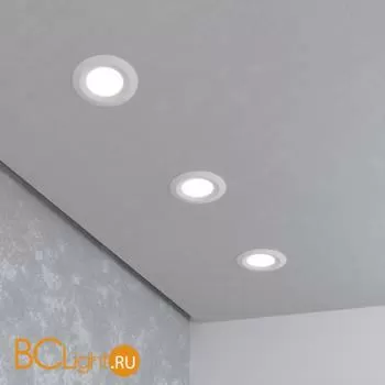 Встраиваемый светильник Elektrostandard 110 MR16 белый a053331 - Фото 0