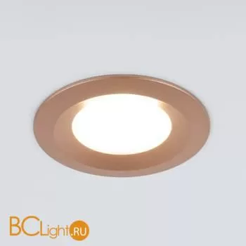 Встраиваемый светильник Elektrostandard 110 MR16 золотой a053333