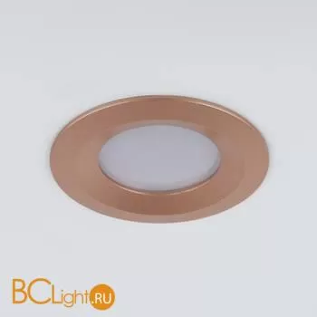 Встраиваемый светильник Elektrostandard 110 MR16 золотой a053333 - Фото 2