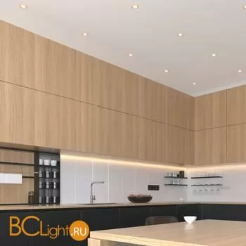 Встраиваемый светильник Elektrostandard 110 MR16 золотой a053333 - Фото 3