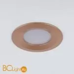 Встраиваемый светильник Elektrostandard 110 MR16 золотой a053333 - Фото 2