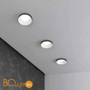 Встраиваемый светильник Elektrostandard 112 MR16 белый/черный a053339 - Фото 1