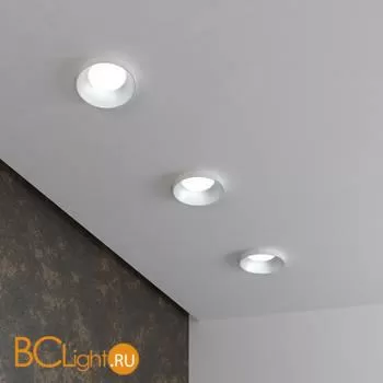 Встраиваемый светильник Elektrostandard 112 MR16 серебро/белый a053340 - Фото 2