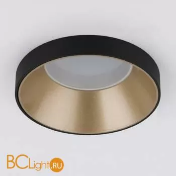 Встраиваемый светильник Elektrostandard 112 MR16 золото/черный a053341 - Фото 1