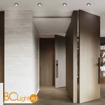 Встраиваемый светильник Elektrostandard 112 MR16 золото/черный a053341 - Фото 2