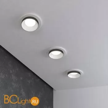 Встраиваемый светильник Elektrostandard 113 MR16 белый/черный a053342 - Фото 1