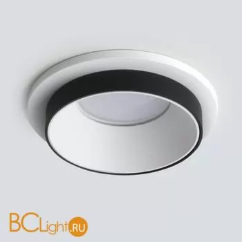 Встраиваемый светильник Elektrostandard 113 MR16 белый/черный a053342 - Фото 0