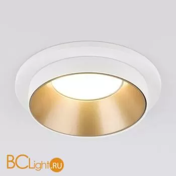 Встраиваемый светильник Elektrostandard 113 MR16 золото/белый a053343