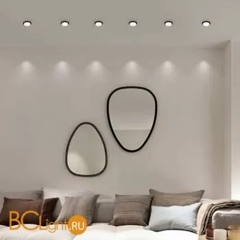 Встраиваемый светильник Elektrostandard 114 MR16 белый/черный a053344 - Фото 2