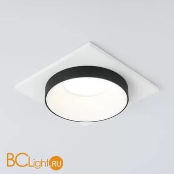 Встраиваемый светильник Elektrostandard 116 MR16 белый/черный a053345