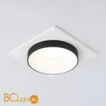 Встраиваемый светильник Elektrostandard 116 MR16 белый/черный a053345