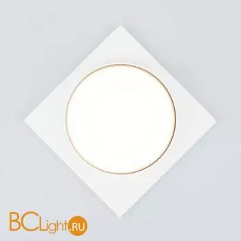 Встраиваемый светильник Elektrostandard 116 MR16 золото/белый a053346 - Фото 3