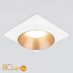 Встраиваемый светильник Elektrostandard 116 MR16 золото/белый a053346