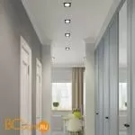 Встраиваемый светильник Elektrostandard 117 MR16 белый/черный a053347 - Фото 2