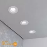 Встраиваемый светильник Elektrostandard 122 MR16 122 MR16 серебро/белый a053353 - Фото 0